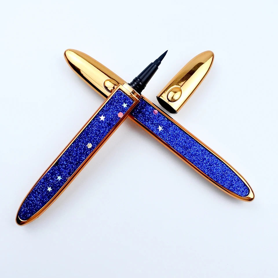 Multicolor Self-Adhesive Eyelashes With Eyeliner - Image 16