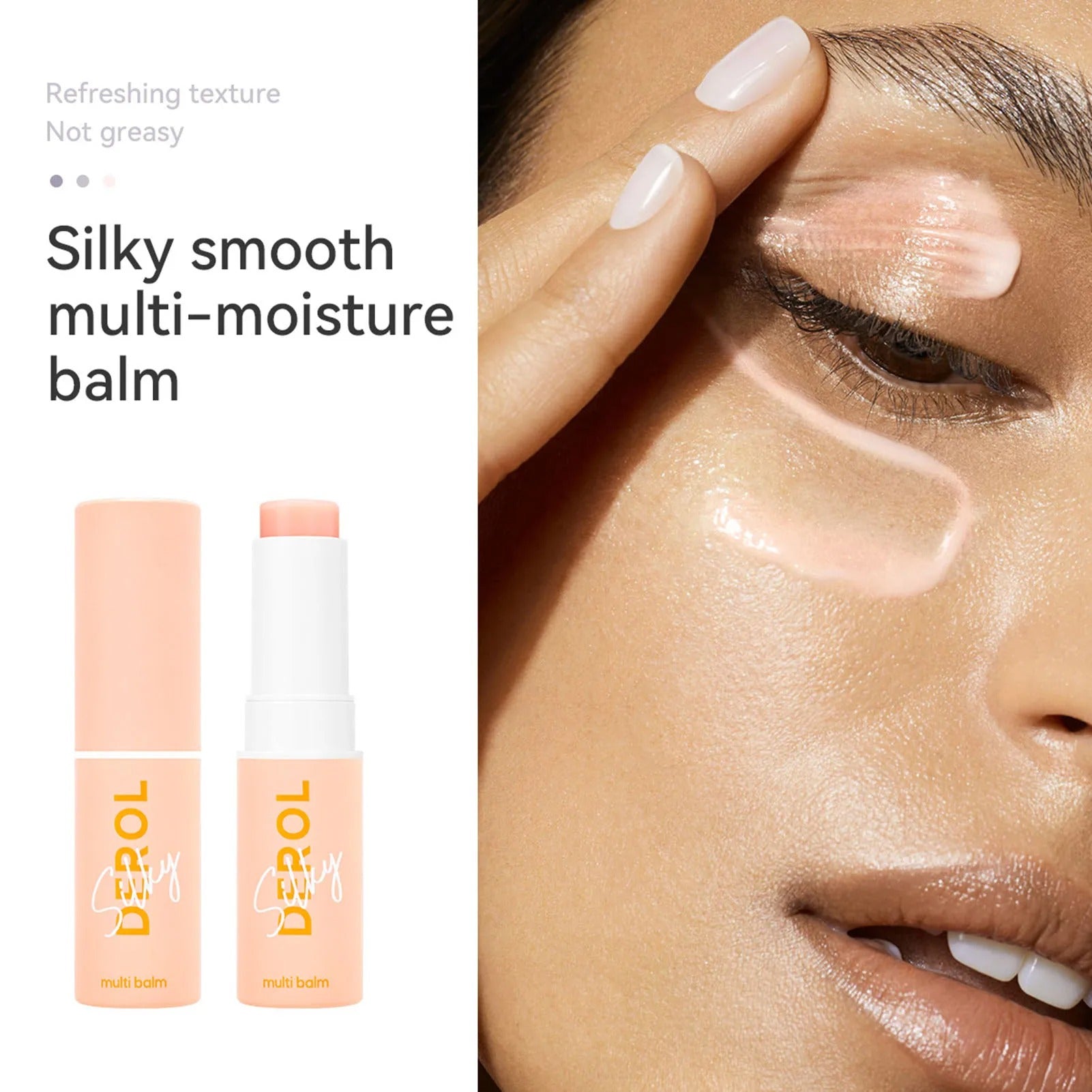 Derol Silky Anti-Aging Multi-Balm Stick Wrinkle Bounce And Moisturizing Cream - Image 3