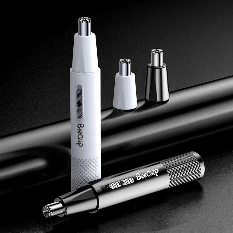 Black Electric Nose Hair Trimmer For Men & Women - Image 8