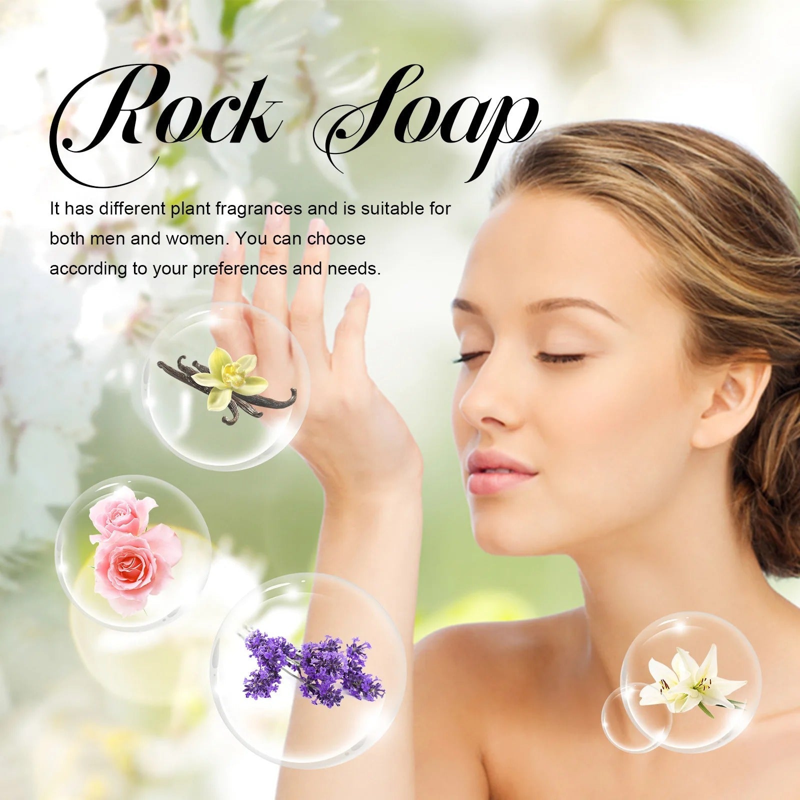 Handmade Gemstone Bath Soap Colorful Natural Stone Shape Soap For Whitening & Skin Nourishment - Image 7