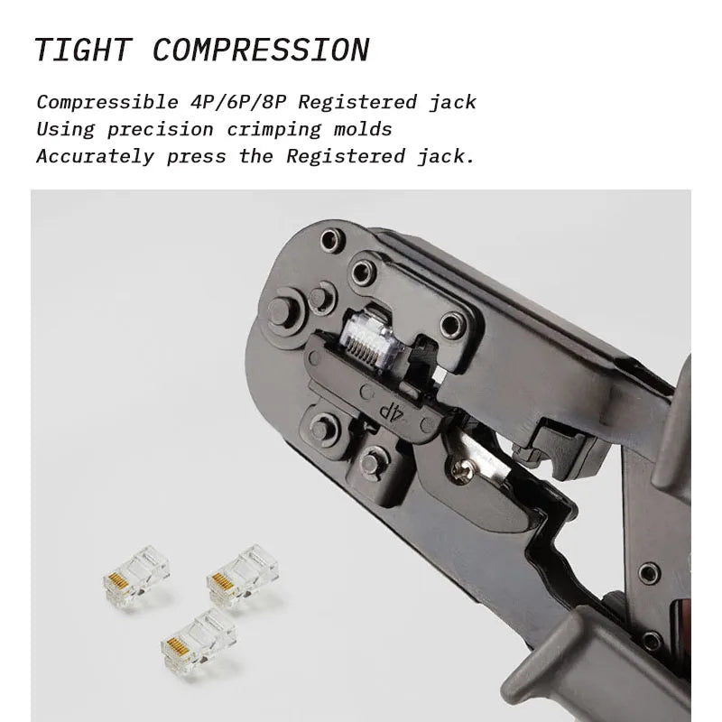 2 In 1 Network Cable Tester Crimping Tool - Image 5