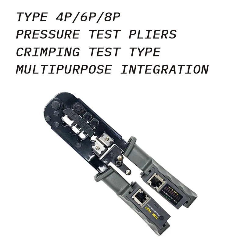 2 In 1 Network Cable Tester Crimping Tool - Image 9