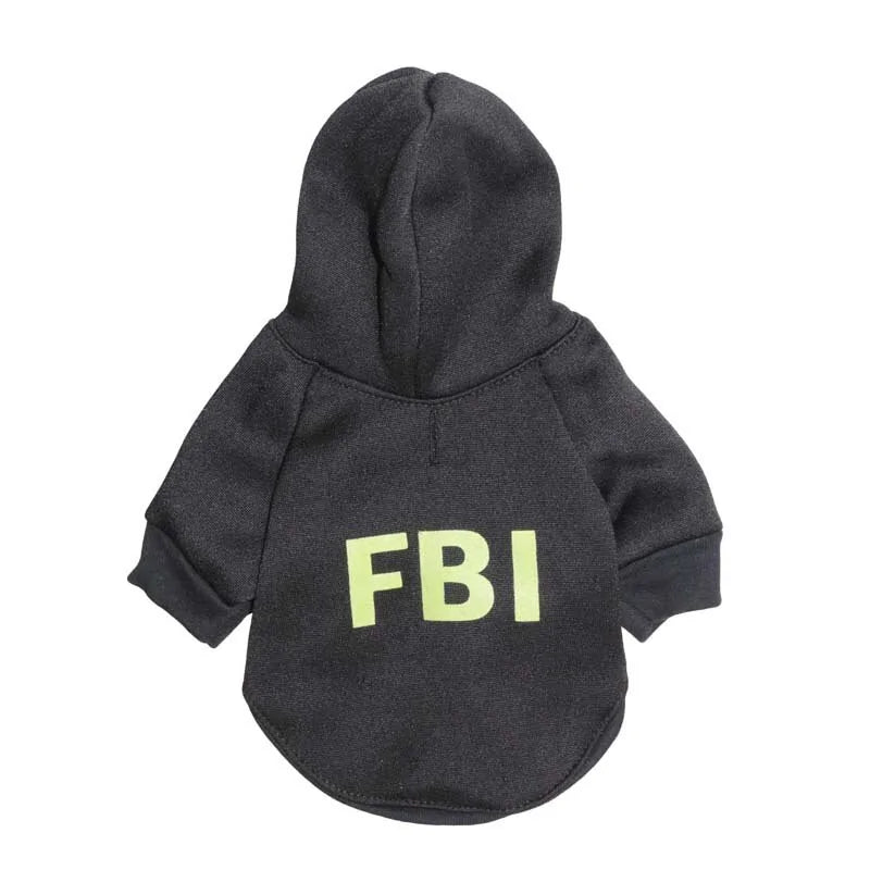 Security Dog Clothes Small Dog Hoodie Coat - Image 75