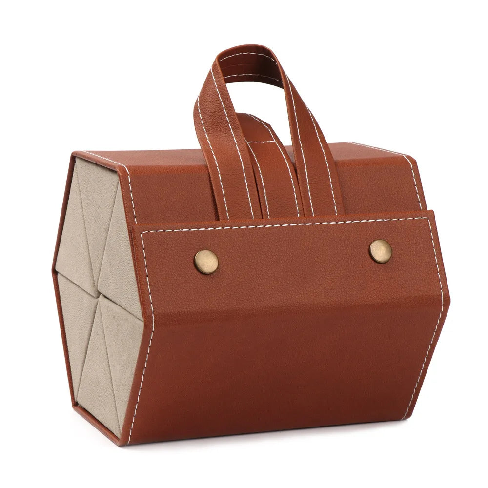 Foldable Leather Sunglasses Case - Image 8