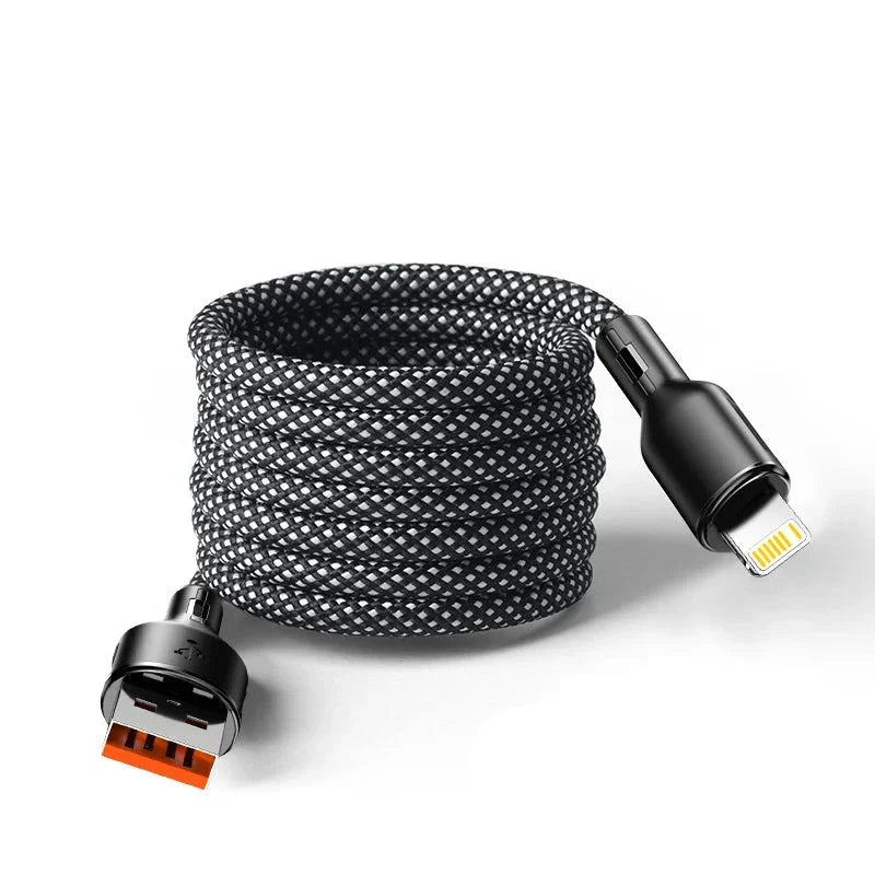 Magnetic Retractable Fast Charging Data Cable - Image 6