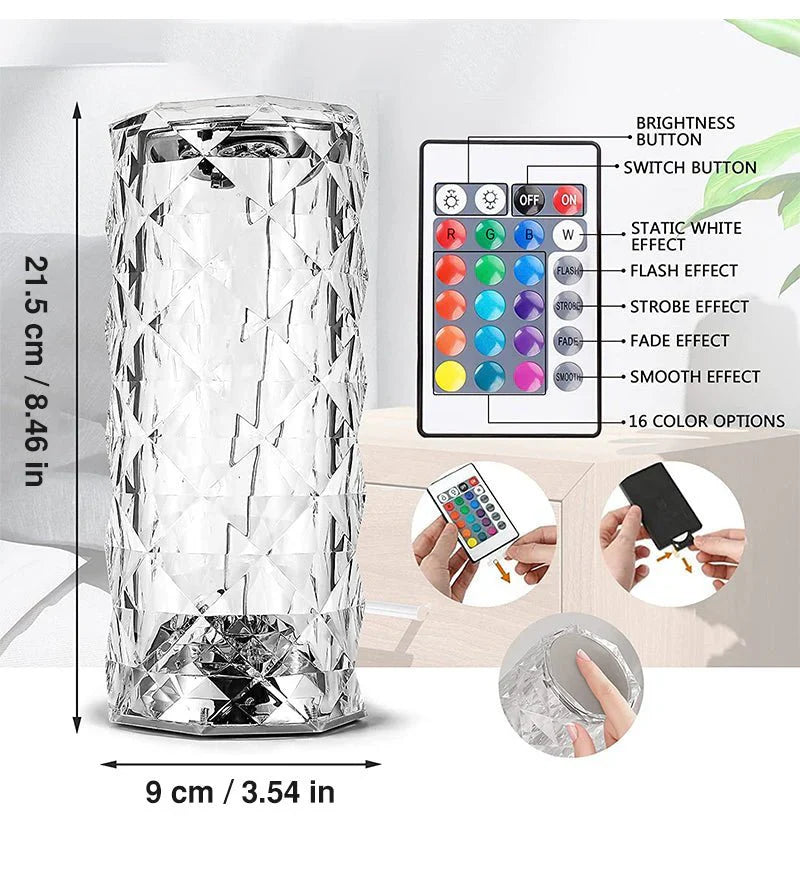 Touching Control Crystal Lamp - Image 5
