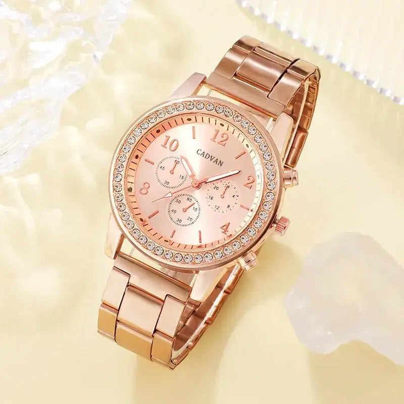 Rose Gold Luxury Watch Set - Image 10