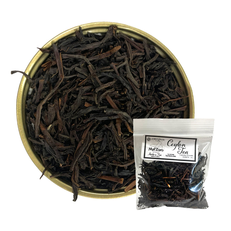 ceylon tea caffeine