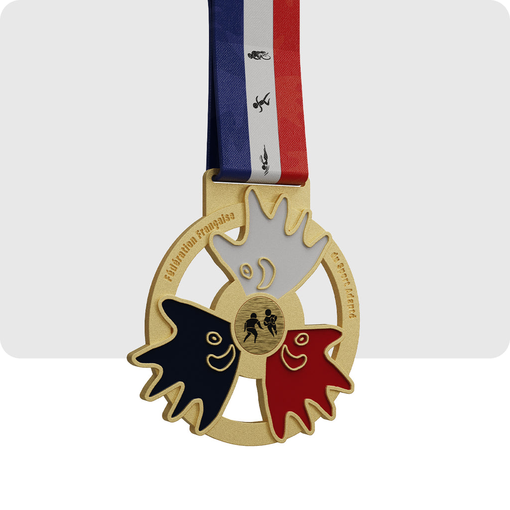 Médaille en métal personnalisée