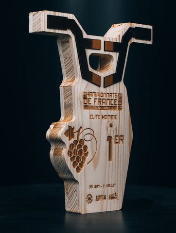 Trophée personnalisé Championnat de France de BMX