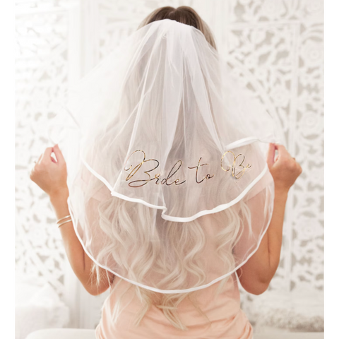 bride veil for bachelorette party