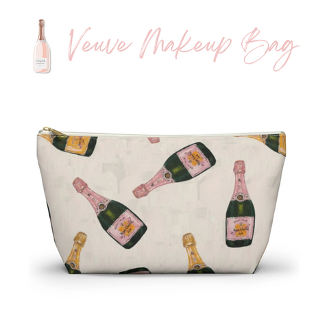 Veuve Champagne Makeup Bag for Bride