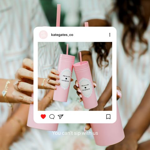 champagne campaign bachelorette party instagram caption ideas