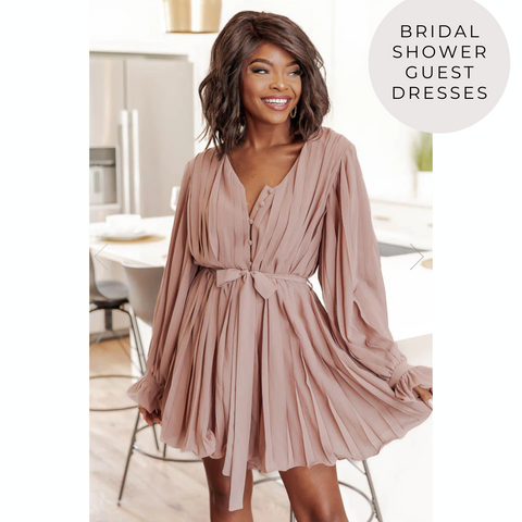 bridal shower guest dress