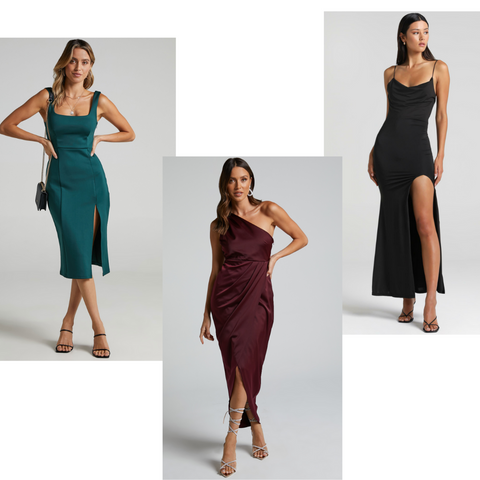 wedding guest dresses for formal dress code