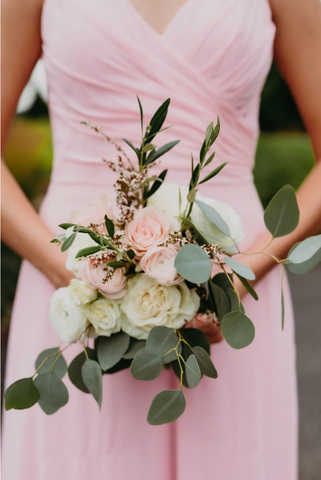 Blue Pink Bridesmaid Dress from Kennedy Blue