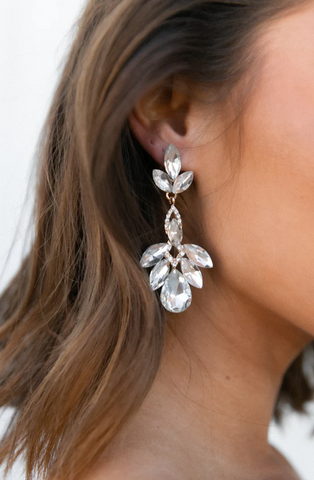 bridal statement earrings 