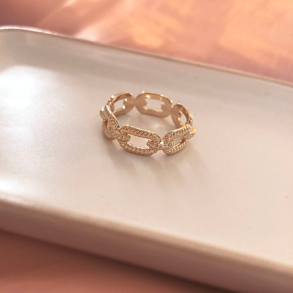 tiffany chain link ring