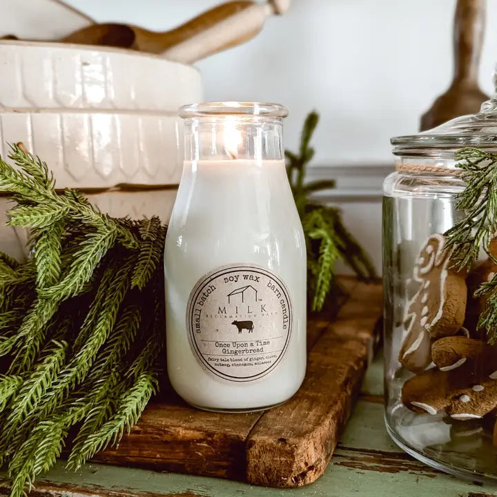 Milk House Candle Once Upon a Time Gingerbread