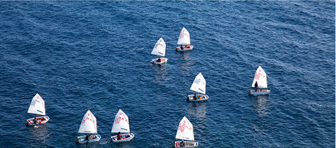 Petidoux opti sailing race regatta