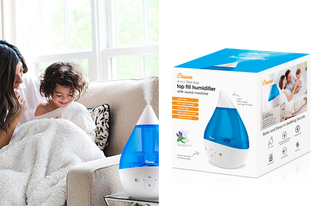 Mist Humidifier and Sound Machine