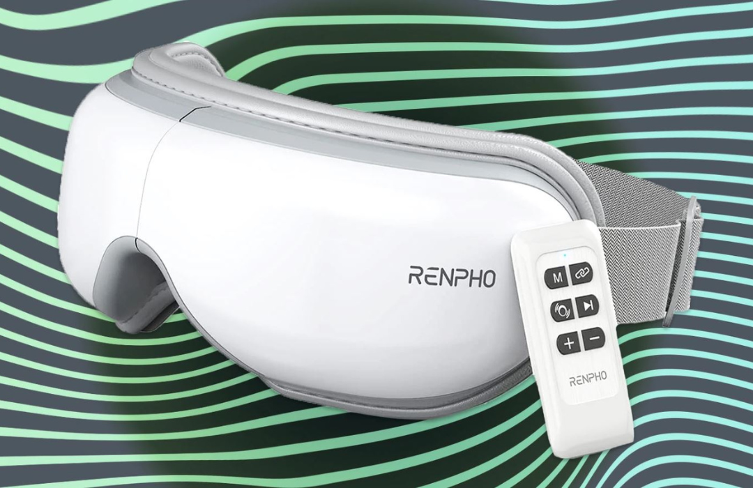 Renpho Eye Massager With Heat And Bluetooth Music