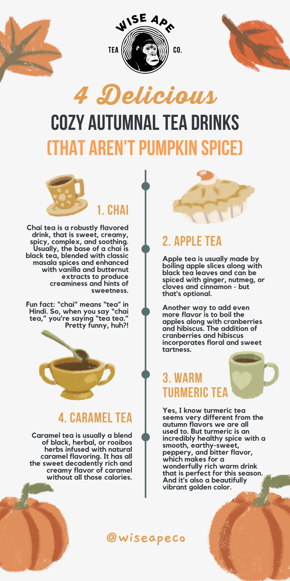 4 Delicious Fall Tea Drinks You Need To Try This Season (That Aren't Pumpkin Spice)