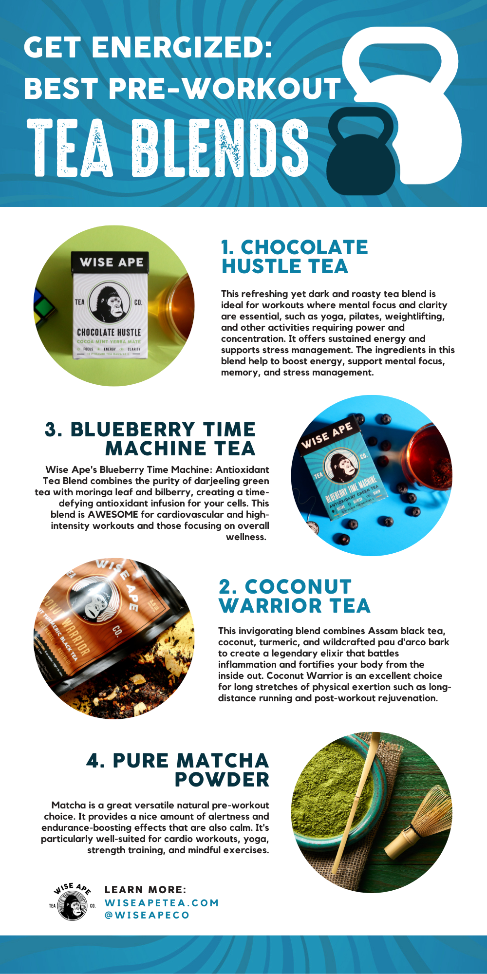 Enhance Your Workouts with Tea: The 6 Best Natural Pre-Workout Tea Blends