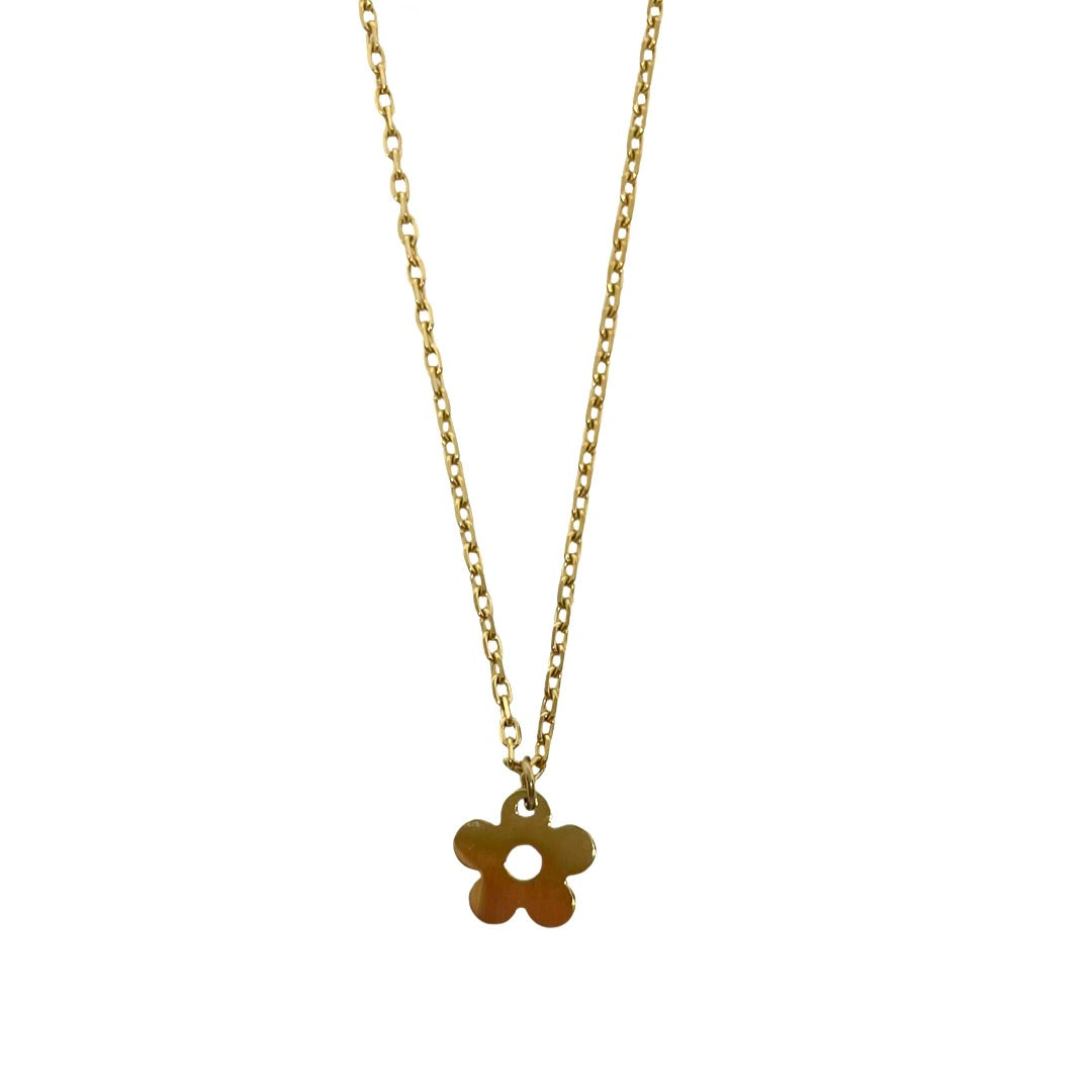 Gold Flower Necklace