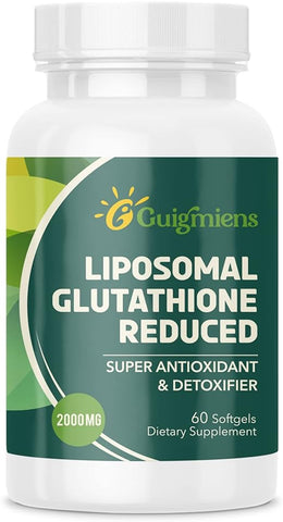 "Superior 2000 MG Liposomal Glutathione Supplement with Antioxidants"