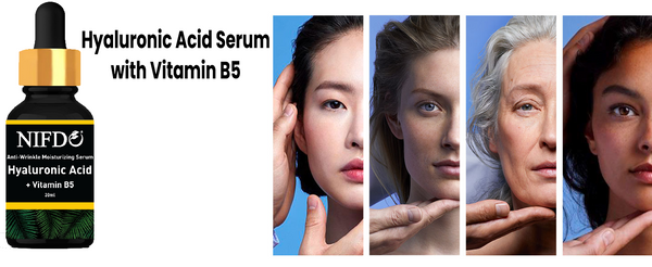 Nifdo Anti Wrinkle Serum in Pakistan, Pure Hyaluronic Acid Serum with Vitamin B5