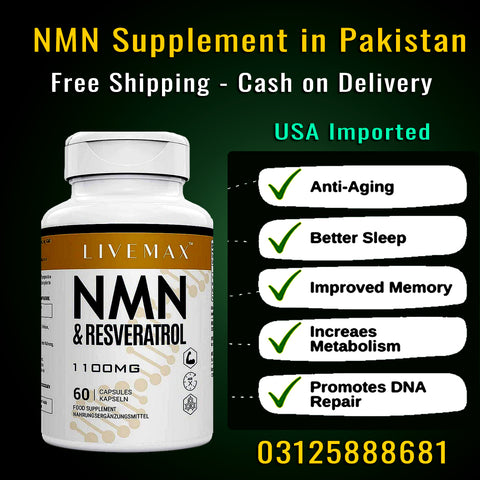 Imported NMN supplements in Pakistan