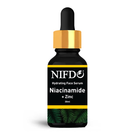 Nifdo Skin Brightening Serum with Niacinamide and Zinc, Hydrating Face Serum