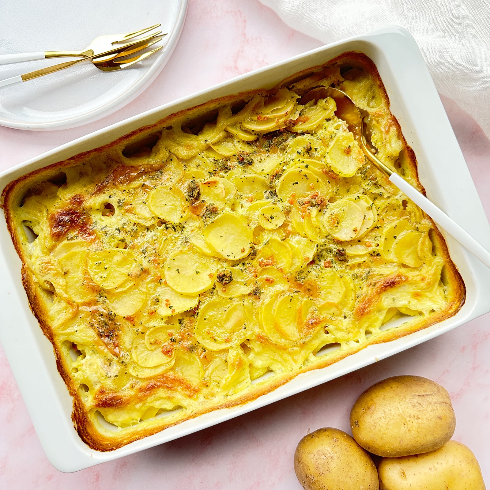 Kartoffelgratin histaminarm