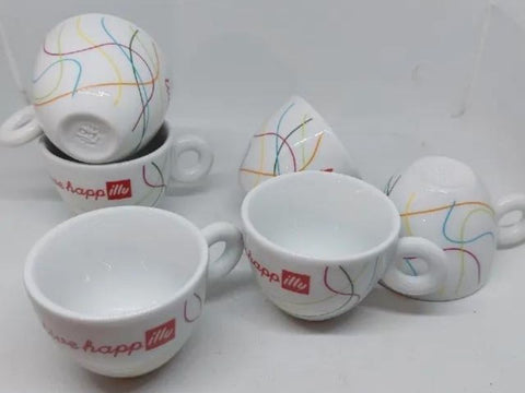 New illy Espresso Cups,Fredo Glass, Cappuccino Cup, illy Glass 