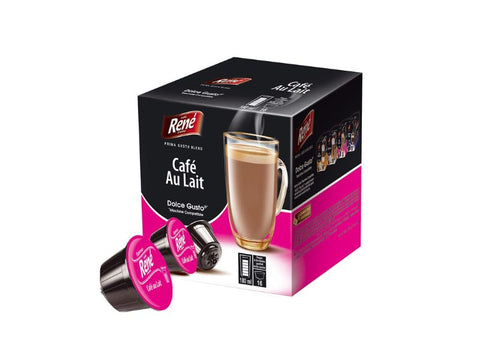 Nescafé Dolce Gusto Café au lait, Pack of 6, 6 x 16 Capsules : Everything  Else 