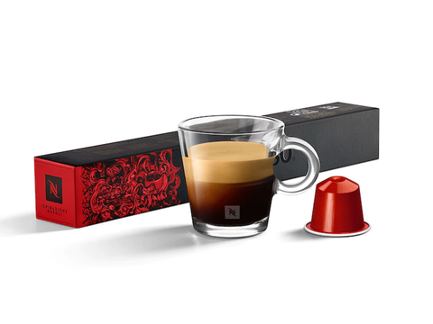 Nespresso Zenius Professional Capsules Espresso Machine - Silver + 50 –  CAFELAX