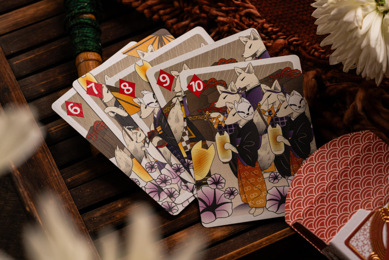 Shinto Edition Number Cards (Diamonds)