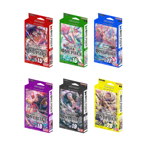 one piece tcg starter decks