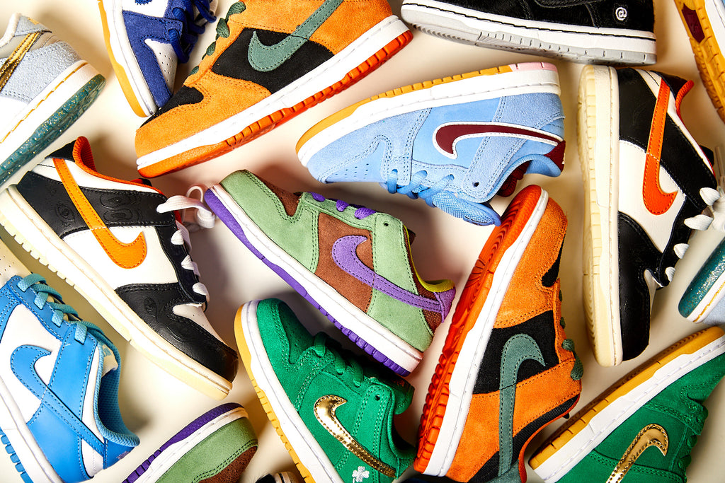 nike dunk low kids collection