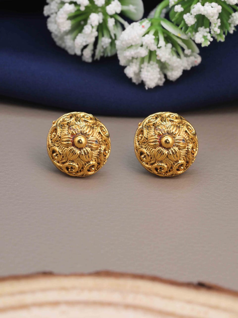 Indian Bollywood Gold Plated Ruby Tops Earring Women Wedding Jewelry  Fashion Set | eBay