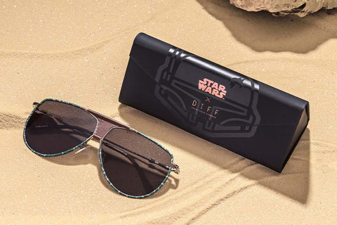 Star Wars Boba Fett 2.0 Kamino Green Frame with Bounty Hunter Grey Polarized lens sunglasses