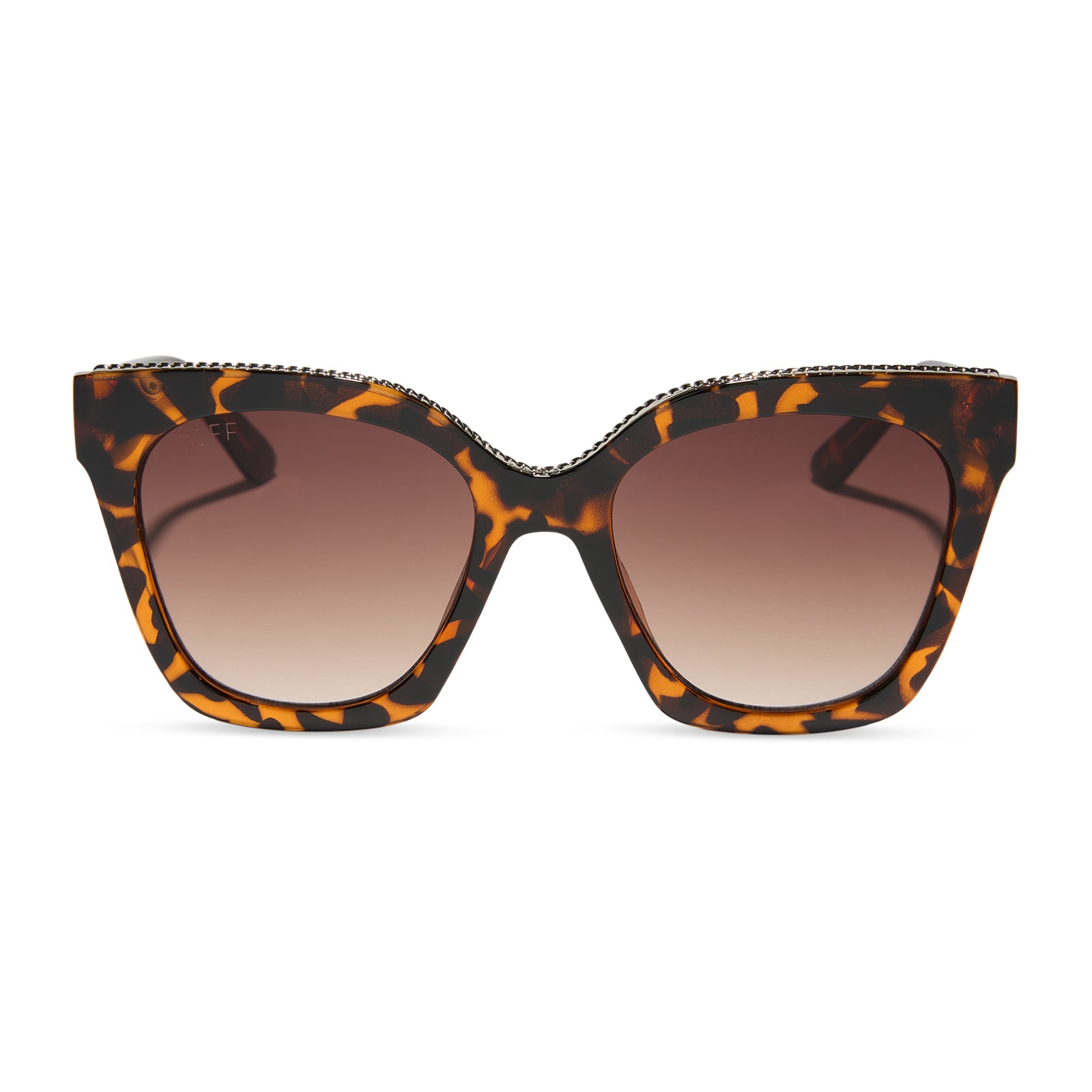 PARIS - DARK TORTOISE + BROWN GRADIENT SUNGLASSES