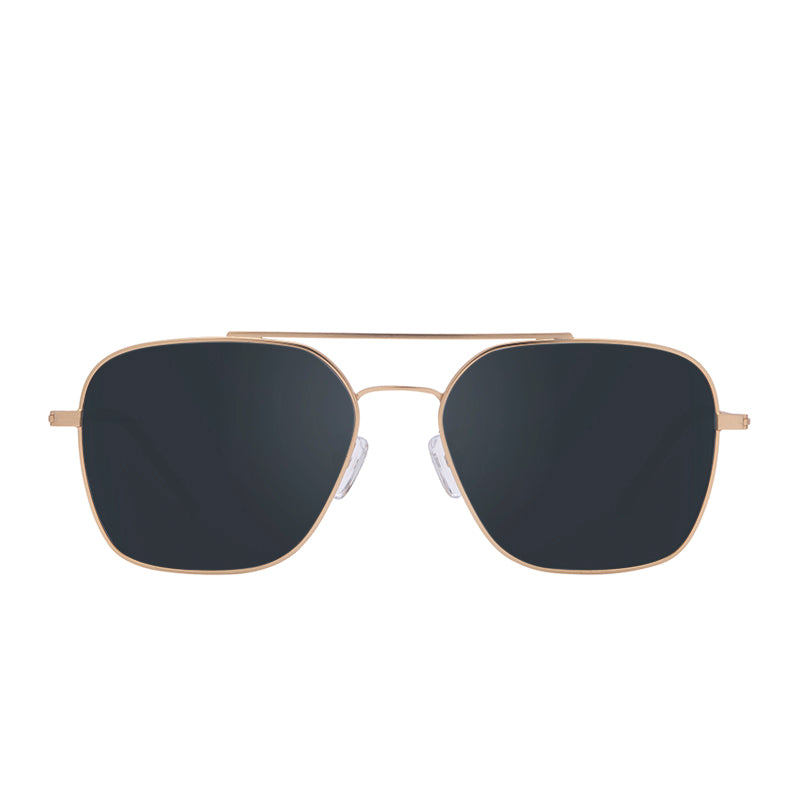 Ace Brushed Gold Polarized Prescription Lens