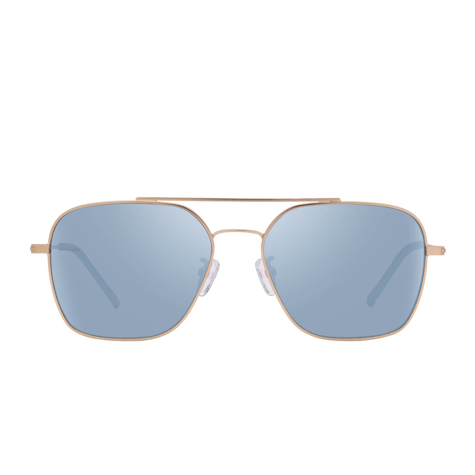 Ace Brushed Gold Light Blue Flash Polarized