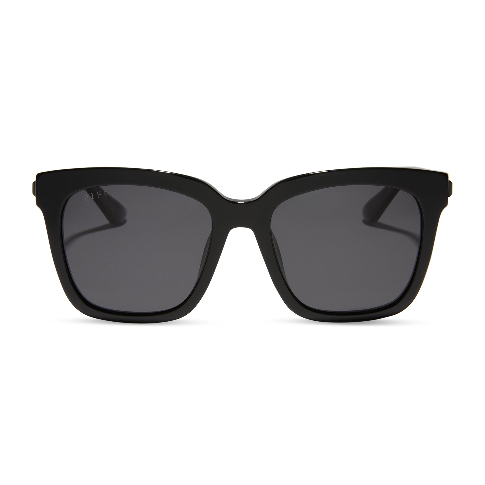 BELLA - BLACK + GREY + POLARIZED SUNGLASSES