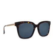 Bella Square Sunglasses | Tortoise & Grey Lenses | DIFF Eyewear