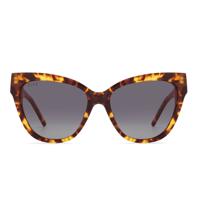 Soft Round Frame Sunglasses Tortoise Resin | French Connection UK