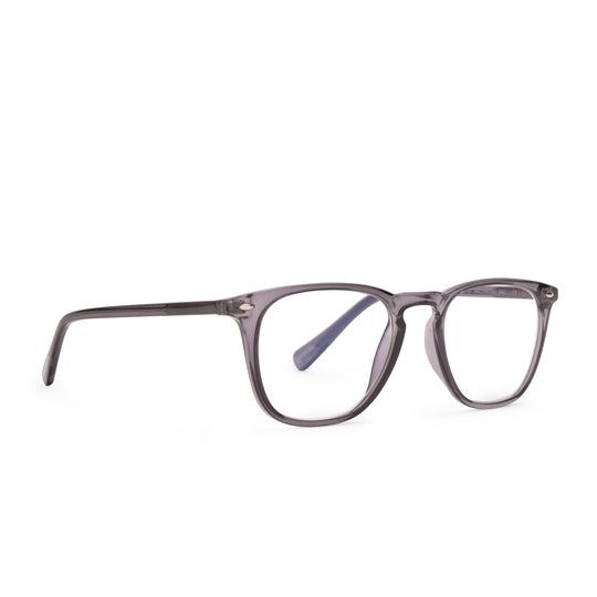 GRIFFIN SMOKE CRYSTAL + BLUE LIGHT READERS | DIFF Eyewear