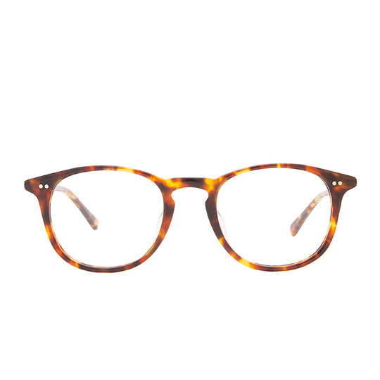 Jaxson Round Glasses | Amber Tortoise & Blue Light Technology | DIFF ...